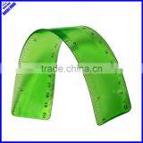 New Designer Clear PVC Flexible Curve Rolling Ruler thumbnail-1