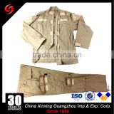 High quality desert camouflage fabric saudi arabia military uniform ACU BDU for army sale