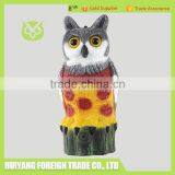 2017 hot sale plastic owl decoy figurines low prices