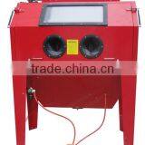 NEW STYLE FRONT DOOR 420L/110Gallon Sand Blasting Machine W/bulit-in Dust Collector