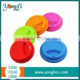 BPA Free Ceramic Coffee Tumbler Mug With Lid 5-Piece Silicone Lid and Sleeve for Cup thumbnail-2