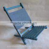 Hot Sale Foldable Portable Beech Wood Miniature Wooden Rocking Chair Fishing Chair thumbnail-2