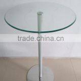 Glass Table Bar Dining Table Banquet Glass Top Bar Table thumbnail-6