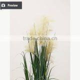 Wholesale Artificial Grass Synthetic Potted Grass Onion Grass With Bulrush thumbnail-2