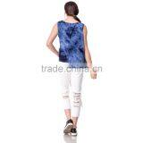 Domin Fashion Latest Embroidery Ladies Tank Tops thumbnail-6