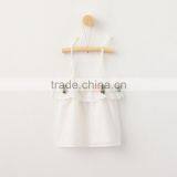 2017 Wholesale High Quality Girls Spaghetti Strap Vest With Embroidered Lace Layer Frill thumbnail-1