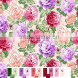 Super Soft 3D Floral & Plant Screen Stamped Jacquard Fleece Blanket Mink Royal Blanket