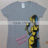 Cheap Adult Girls Fancy Top With Fashion Silk Print thumbnail-1