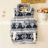 Winter Women Girl Warm Vest Coral Velvet Sharpa Slim Fit Vest Non-sleeve Casual Jogging Coat thumbnail-2