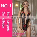 2015 High Quality Hot Sales Sexy Micro Teddy Lingerie Girls Wearing Teddies Charm Women Sexy Teddies thumbnail-1