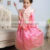 MGOO Wholesale Stock 2016 New Style Pink Winter Girl Dress Sleep Beauty Furry Infant Fairy With Magic Sticks thumbnail-6