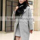 Autumn and Winter Rex Rabbit Hair Fur Collar Son of Thick Plush Scarf Female Faux Small Muffler Scarf thumbnail-5