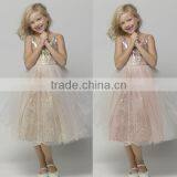 Flower Girls Sequins Tutu Dress Kids Long Birthday Party Dress thumbnail-3