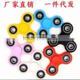 2017 Hot New Product Triangle Plastic Fidget Toy Skate Bearings Finger Fidget Spinner For Kids For People thumbnail-6