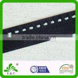 Oeko-Tex100 Good Stretch Soft Matte Fold Over Elastic With Stitch Line thumbnail-2