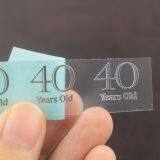 Custom 3d Letters Nickel Metal Electroform Adhesive Stickers thumbnail-1