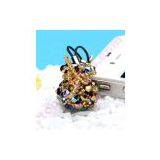 Diy 3d Crystal Beaded Bag Iphone5 Ornament thumbnail-2