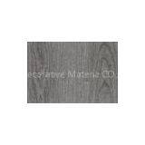 Eco-friendly Grey Wood Grain Contact Paper / Window Contact Paper For Metal And Furniture