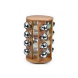 Bamboo Spice Rack Set Organizer/Homex_FSC & BSCI