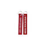 Remove Before Flight Keychains/keyring/key Rings/key Chains,Embroidered Remove Before Flight Keytags thumbnail-3