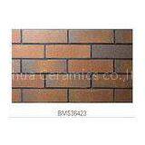 Matte Finish Surface Exterior Brick Veneer Panels Clay For Outside Wall