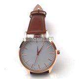 7 Colors Top Brand Simple Classic Quartz Men Ladies Leather Wristband Watch thumbnail-4