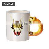 Sublimation Blanks Christmas Gifts 11oz Animal Mugs-Dragon With Box B1DW-05W