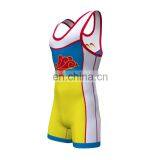 Custom Sublimated Printing Wrestling Singlets thumbnail-2
