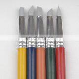 Coloured Handle 5pcs Assorted Shapes #6 Grey Silicon Colour Shaper Set thumbnail-2