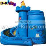 Blue Rocket Inflatable Slide