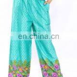 Printed Cotton Ladies Palazzo Pants thumbnail-4