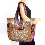 Old Banjara Embroidery Bag With Mirror Work.vintage Bags and Handmade Banjara Embroidery Work Shoulder Bag thumbnail-4