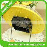 Wholesale Personality Candy Color Stereoscopic Round Table Clock thumbnail-3