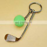 Newest Popular Sports Goods Keychain Candy Color Golf Ball Keychain thumbnail-4