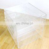 Customized and Useful 4 Tiers Acrylic Cosmetic Storage Box thumbnail-3