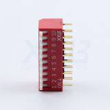 2.54 Pitch Pin Type Wave Soldering DIP Switch thumbnail-2