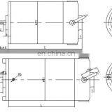 OD 83mm 5000rpm Permanent Magnet DC Motor 110V Brushed DC Motor BMM321M thumbnail-3