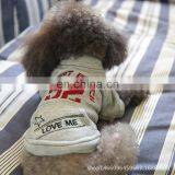 Cheap Pet Dog Embroidery Clothes 52 Fleece Coat Polo Shirt Puppy Hoodie thumbnail-7