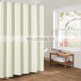 Fashion Design Logo Printed Waterproof Portable Custom Polyester Shower Curtain thumbnail-4