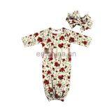 Winter Baby Sleeping Bags Sleeping Sack Baby Newborn Sleeping Gowns With Headband thumbnail-1
