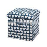 Home Storage Organization Foldable Seat Box Ottoman Sale Big Ottoman Stool thumbnail-5