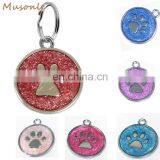 Decorative Dog Collar Accessories Paw Print Charm Dog thumbnail-4