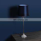 UK Modern Iron Base Desk Lights Custom Cheap Unique Dark Blue Office Table Lamps thumbnail-2
