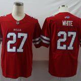 Buffalo Bills #27 White Red Jersey thumbnail-1