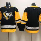 Pittsburgh Penguins Blank Kids Black Jersey thumbnail-1