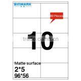 SINMARK Matte Surface 96mm*56mm a4 Paper Barcode Sticker thumbnail-1