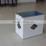 Vintage Ice Cooler Box With Acrylic Cover Lid Customized Color and Logo thumbnail-1