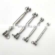 Stainless steel Jaw & Jaw Pipe Turnbuckle for marine, industrial and architectural applications