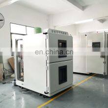 Automatic Battery Pack 2 Zone Type Air to Air Cold Hot Climatic Thermal Shock Test Chamber thumbnail-4