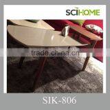 Modern Design Solid Wood White Coffee Table